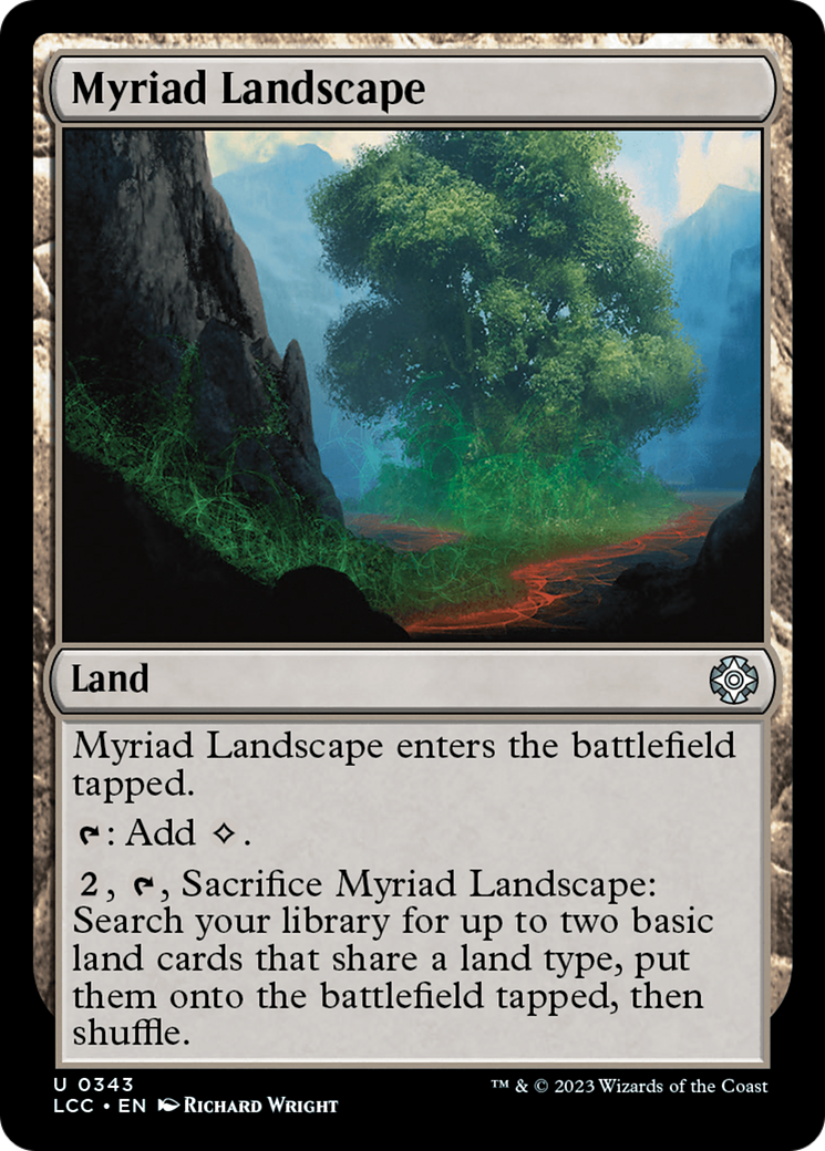 Myriad Landscape [The Lost Caverns of Ixalan Commander] MTG Single Magic: The Gathering | Red Claw Gaming