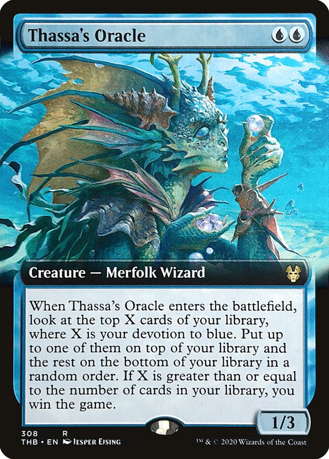 Thassa's Oracle (Extended Art) [Theros Beyond Death] MTG Single Magic: The Gathering | Red Claw Gaming