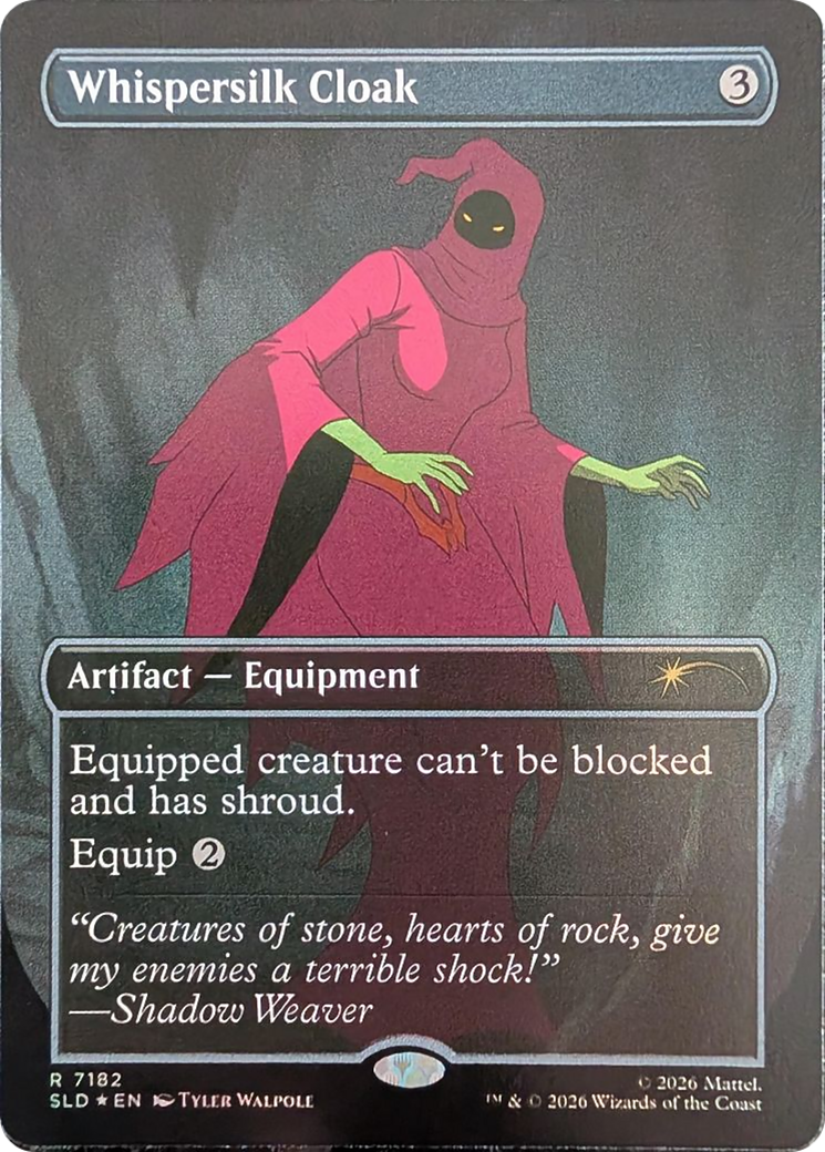 Whispersilk Cloak (7182) [Secret Lair Drop Series] | Red Claw Gaming