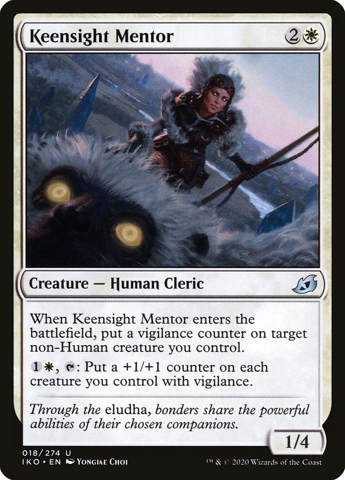 Keensight Mentor [Ikoria: Lair of Behemoths] MTG Single Magic: The Gathering | Red Claw Gaming