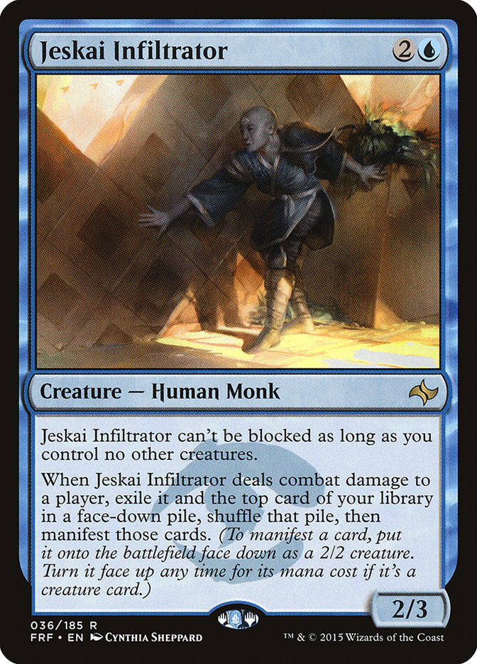 Jeskai Infiltrator [Fate Reforged] MTG Single Magic: The Gathering | Red Claw Gaming