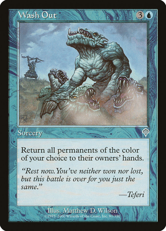Wash Out [Invasion] MTG Single Magic: The Gathering | Red Claw Gaming