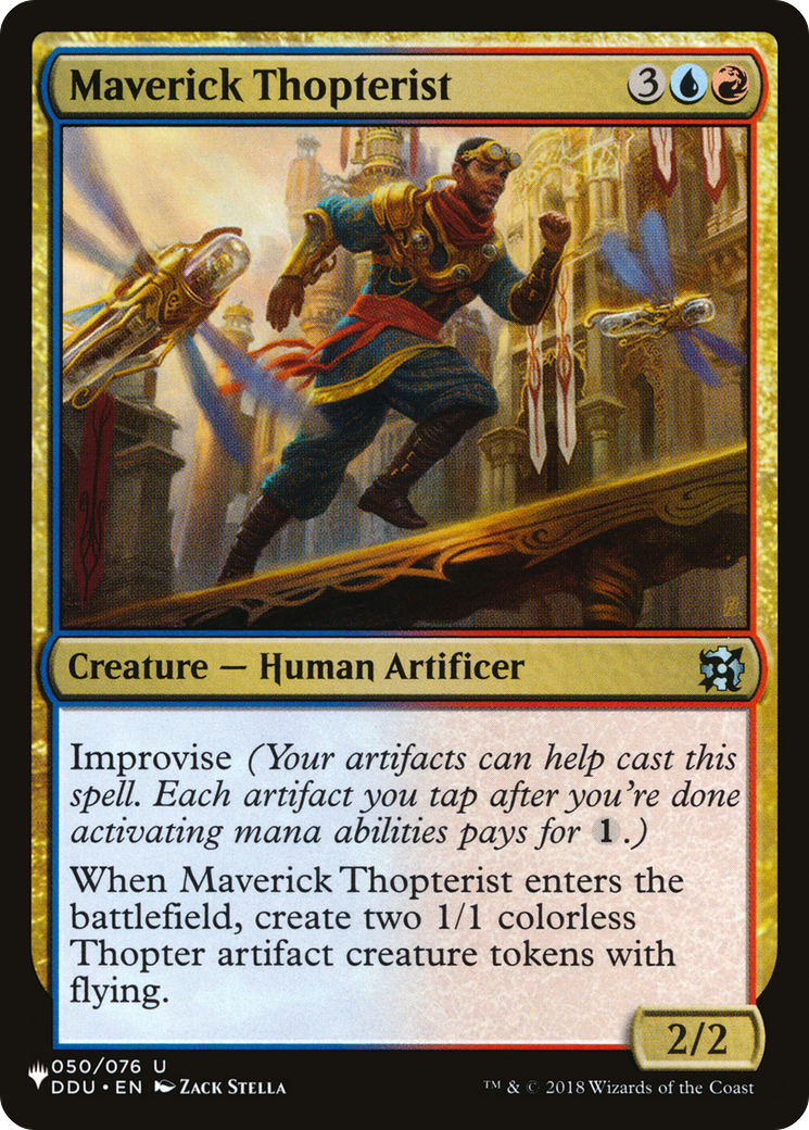 Maverick Thopterist (DDU) [The List] MTG Single Magic: The Gathering | Red Claw Gaming