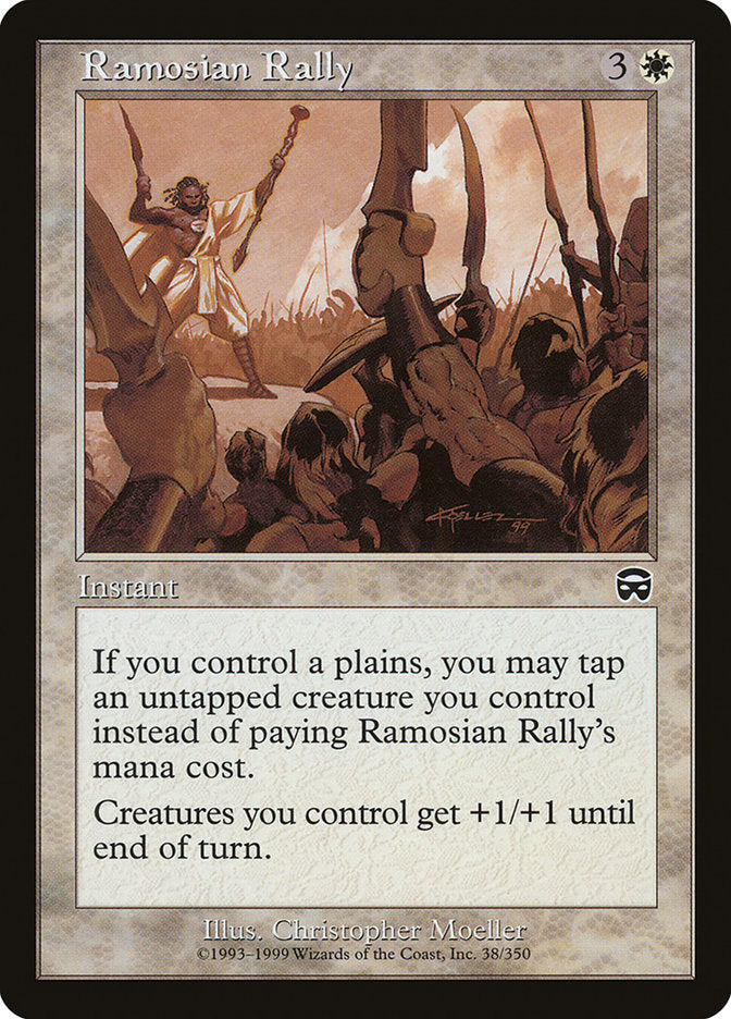 Ramosian Rally [Mercadian Masques] MTG Single Magic: The Gathering | Red Claw Gaming