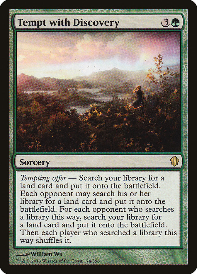 Tempt with Discovery [Commander 2013] MTG Single Magic: The Gathering | Red Claw Gaming