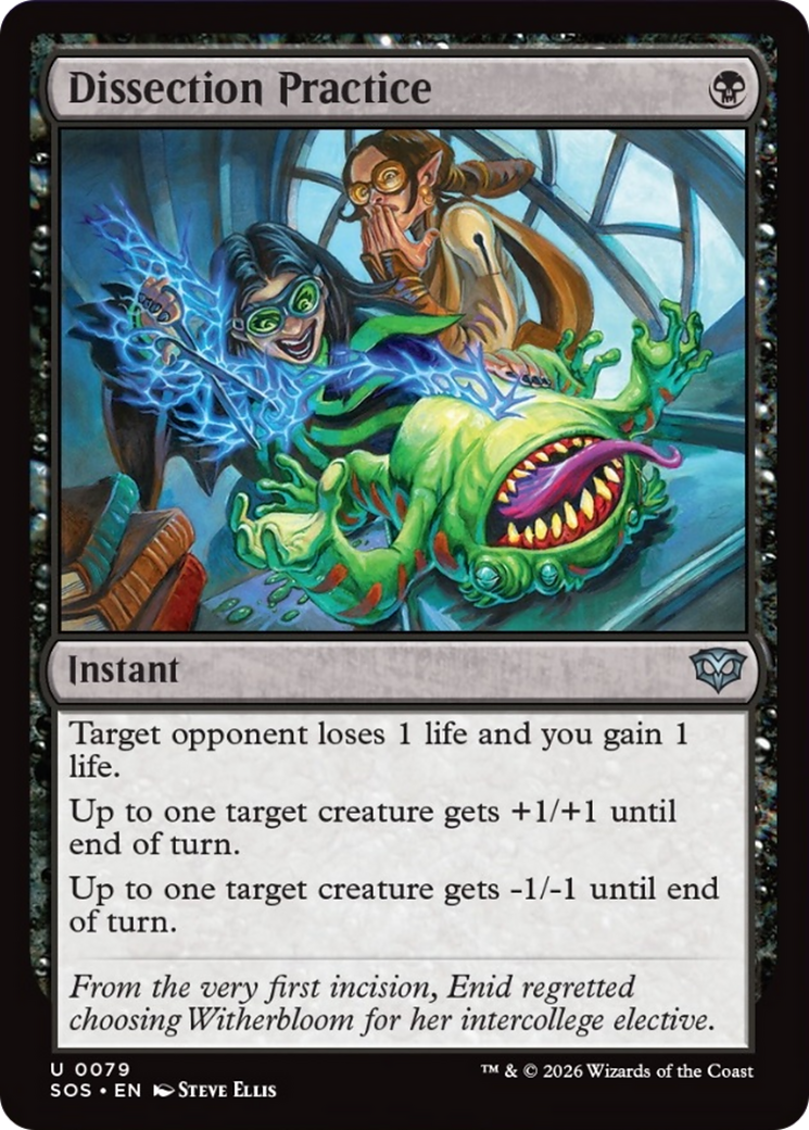 Dissection Practice [Secrets of Strixhaven] MTG Single Magic: The Gathering | Red Claw Gaming