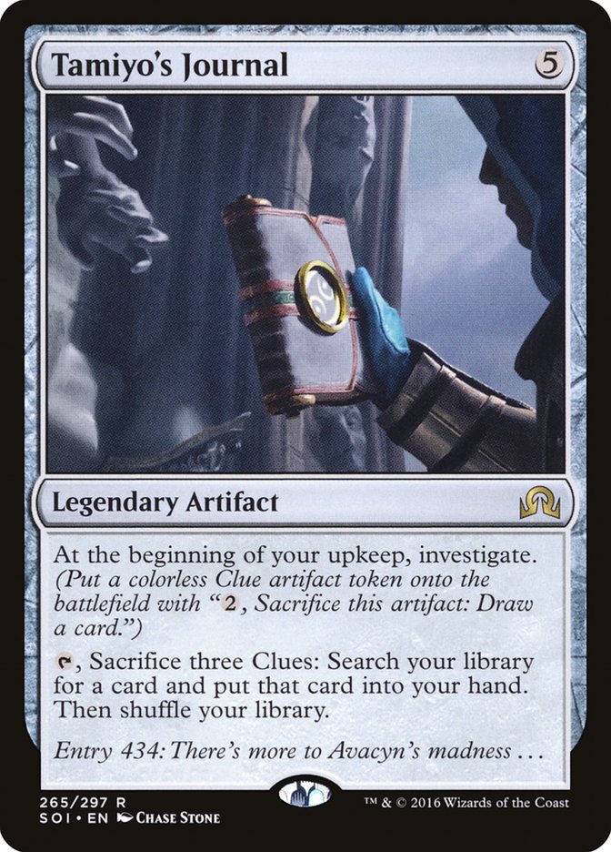 Tamiyo's Journal (Entry 434) [Shadows over Innistrad] MTG Single Magic: The Gathering | Red Claw Gaming