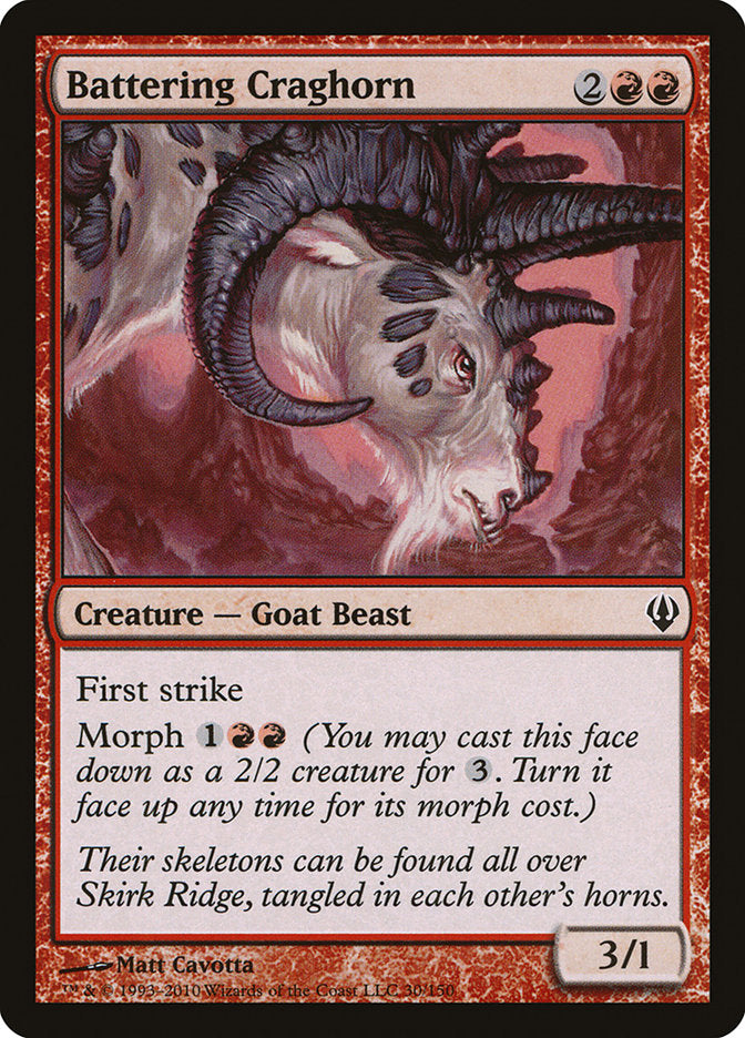 Battering Craghorn [Archenemy] MTG Single Magic: The Gathering | Red Claw Gaming