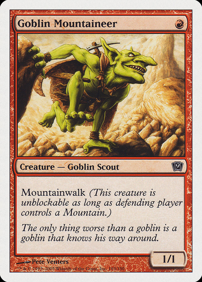 Goblin Mountaineer [Ninth Edition] MTG Single Magic: The Gathering | Red Claw Gaming