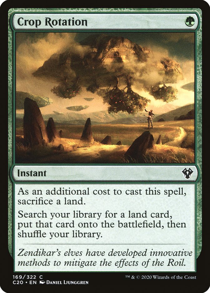 Crop Rotation [Commander 2020] MTG Single Magic: The Gathering | Red Claw Gaming