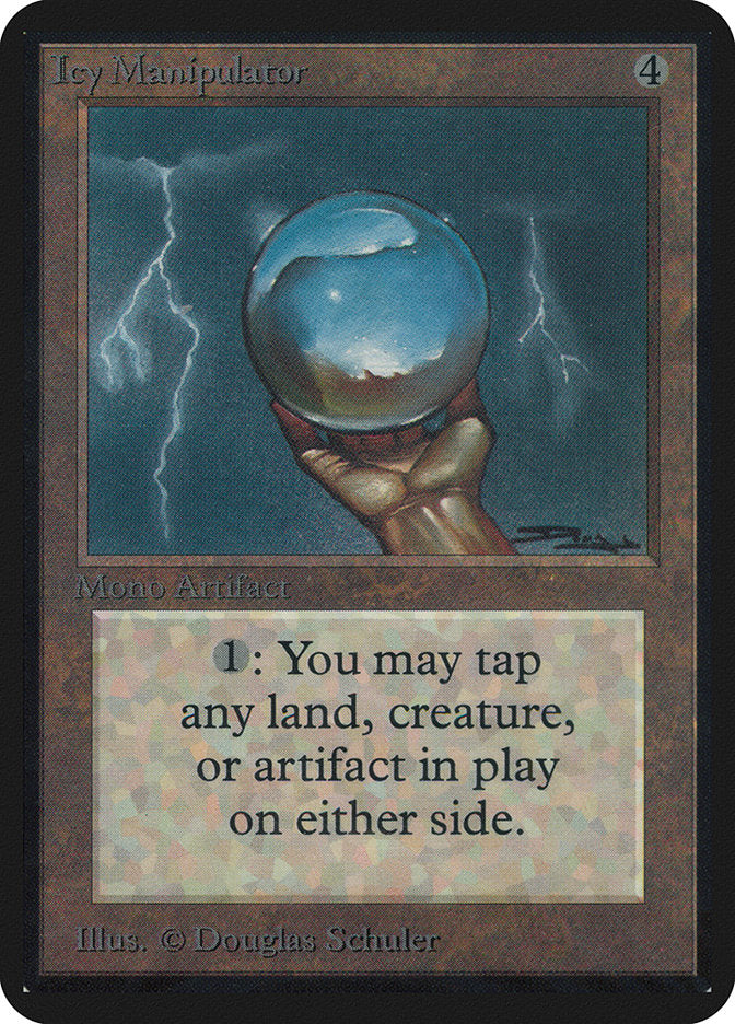 Icy Manipulator [Alpha Edition] MTG Single Magic: The Gathering | Red Claw Gaming