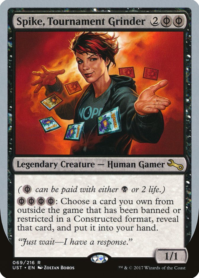 Spike, Tournament Grinder [Unstable] MTG Single Magic: The Gathering | Red Claw Gaming