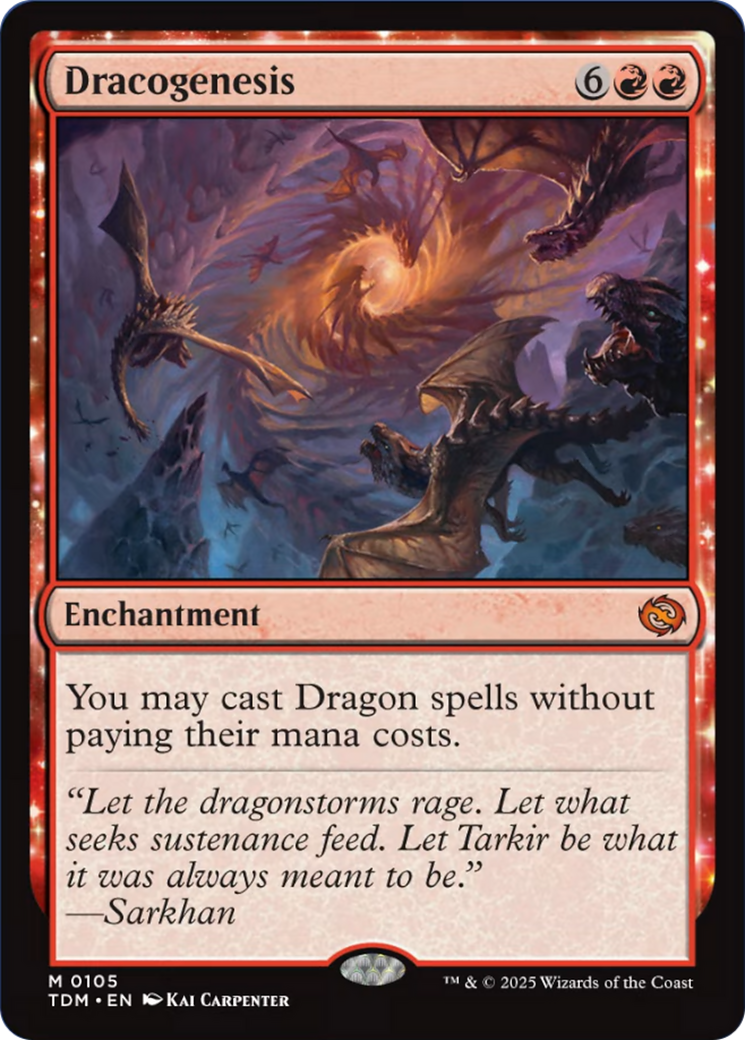 Dracogenesis [Tarkir: Dragonstorm] MTG Single Magic: The Gathering | Red Claw Gaming