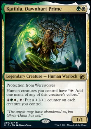 Katilda, Dawnhart Prime (Promo Pack) [Innistrad: Midnight Hunt Promos] MTG Single Magic: The Gathering | Red Claw Gaming