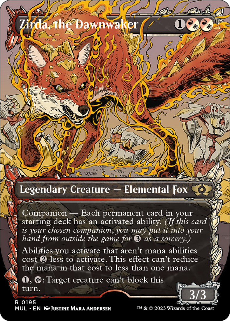 Zirda, the Dawnwaker (Halo Foil) [Multiverse Legends] MTG Single Magic: The Gathering | Red Claw Gaming