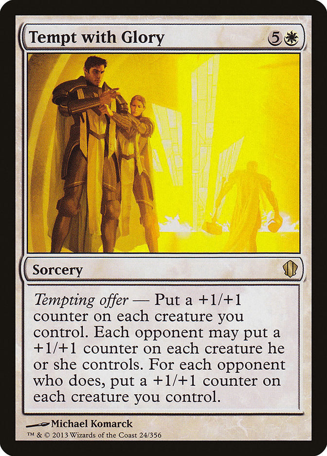 Tempt with Glory [Commander 2013] MTG Single Magic: The Gathering | Red Claw Gaming