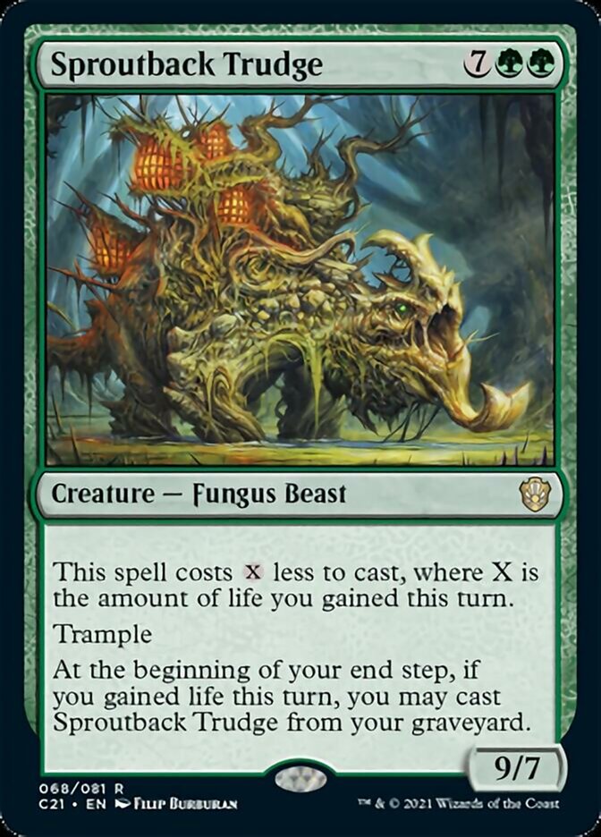 Sproutback Trudge [Commander 2021] MTG Single Magic: The Gathering | Red Claw Gaming