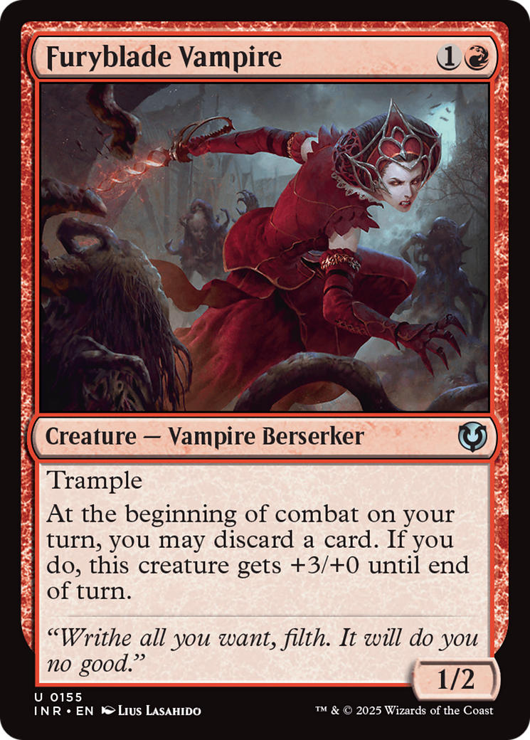 Furyblade Vampire [Innistrad Remastered] MTG Single Magic: The Gathering | Red Claw Gaming