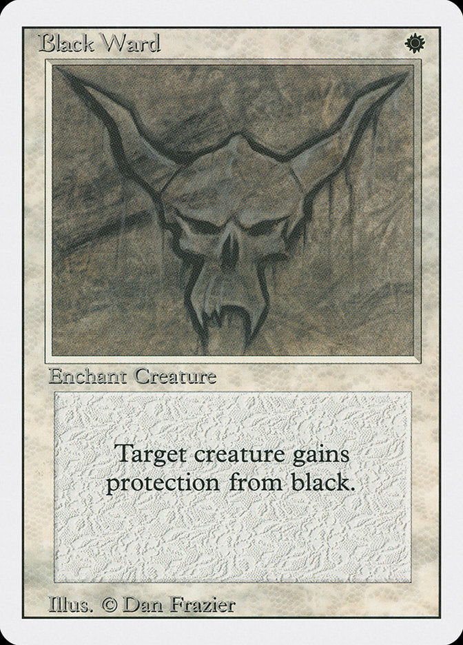 Black Ward [Revised Edition] MTG Single Magic: The Gathering | Red Claw Gaming