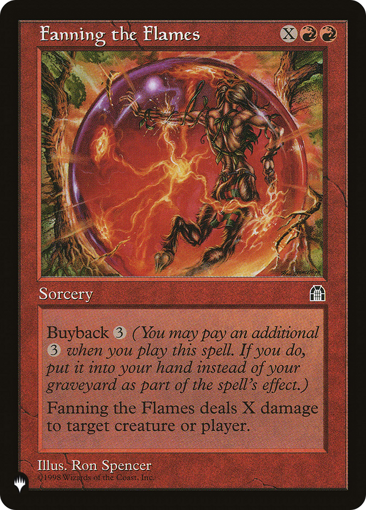 Fanning the Flames [The List] MTG Single Magic: The Gathering | Red Claw Gaming
