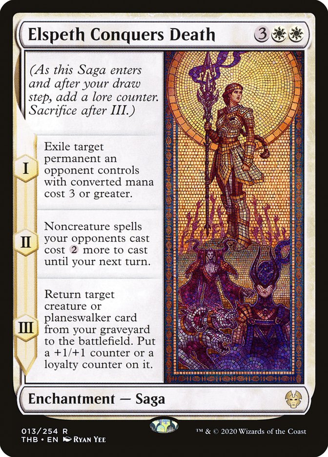 Elspeth Conquers Death [Theros Beyond Death] MTG Single Magic: The Gathering | Red Claw Gaming