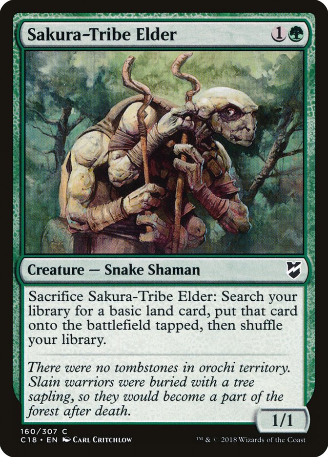 Sakura-Tribe Elder [Commander 2018] MTG Single Magic: The Gathering | Red Claw Gaming