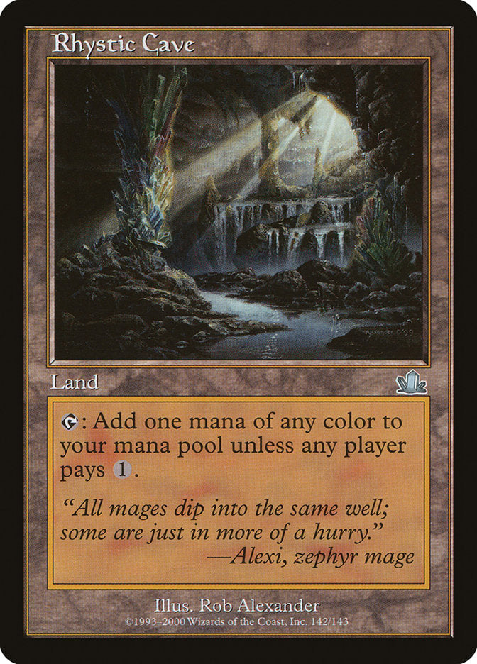 Rhystic Cave [Prophecy] MTG Single Magic: The Gathering | Red Claw Gaming
