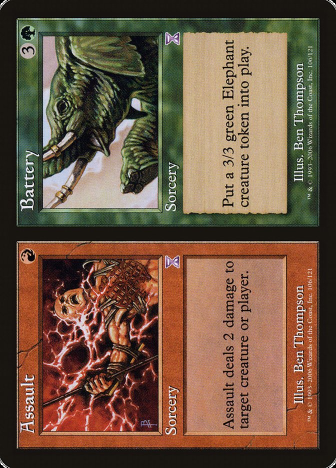 Assault // Battery [Time Spiral Timeshifted] MTG Single Magic: The Gathering | Red Claw Gaming