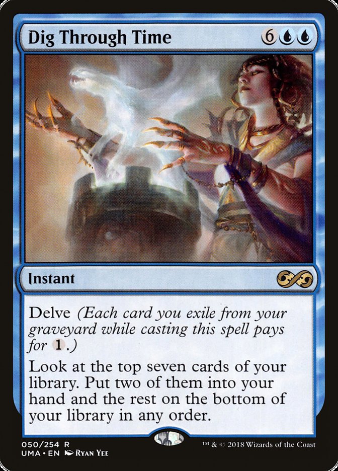Dig Through Time [Ultimate Masters] MTG Single Magic: The Gathering | Red Claw Gaming
