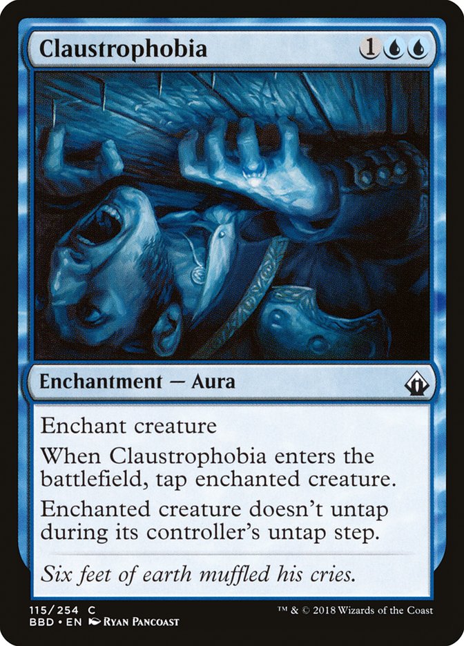 Claustrophobia [Battlebond] MTG Single Magic: The Gathering | Red Claw Gaming