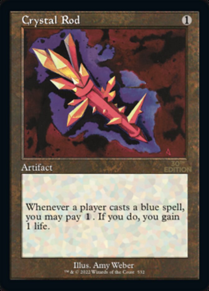 Crystal Rod (Retro) [30th Anniversary Edition] MTG Single Magic: The Gathering | Red Claw Gaming