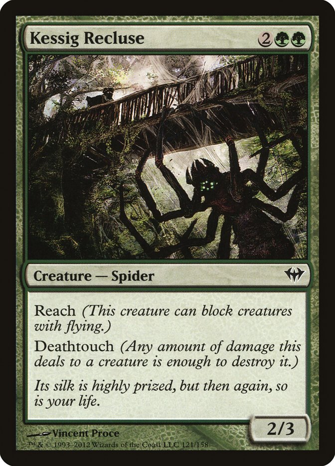 Kessig Recluse [Dark Ascension] MTG Single Magic: The Gathering | Red Claw Gaming
