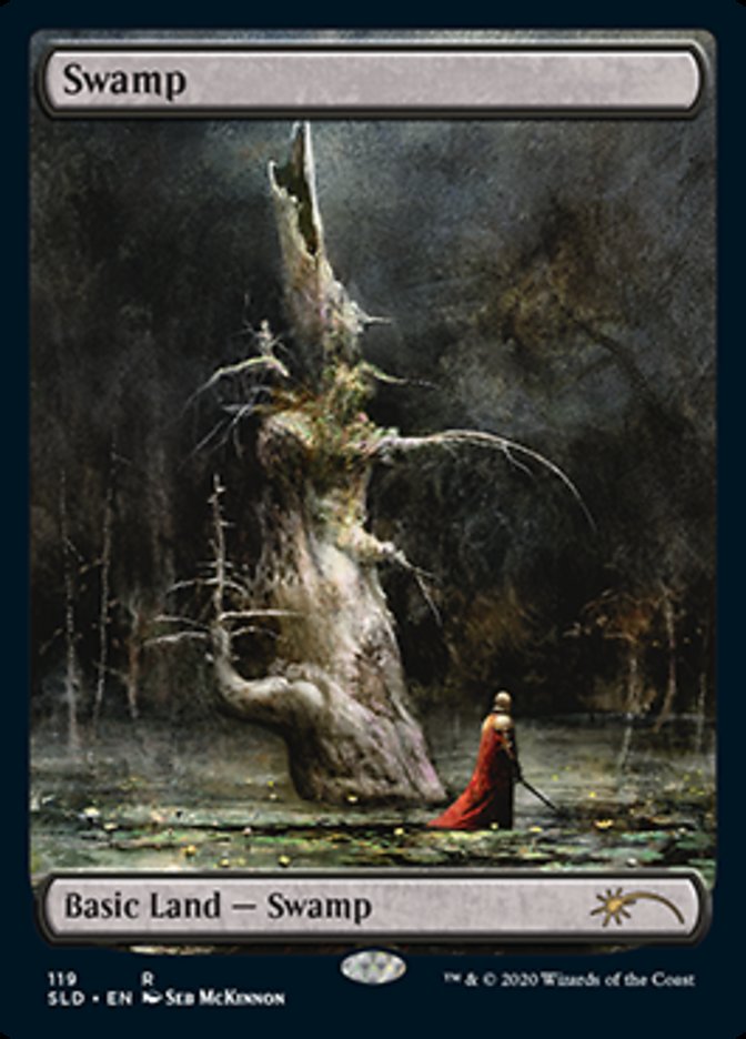 Swamp (119) [Secret Lair Drop Series] MTG Single Magic: The Gathering | Red Claw Gaming