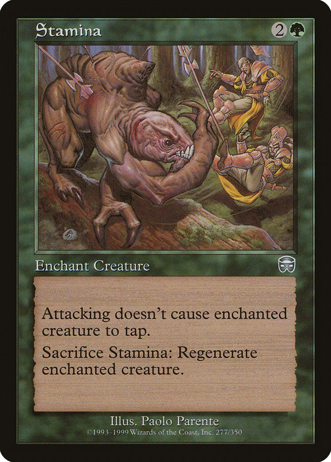Stamina [Mercadian Masques] MTG Single Magic: The Gathering | Red Claw Gaming