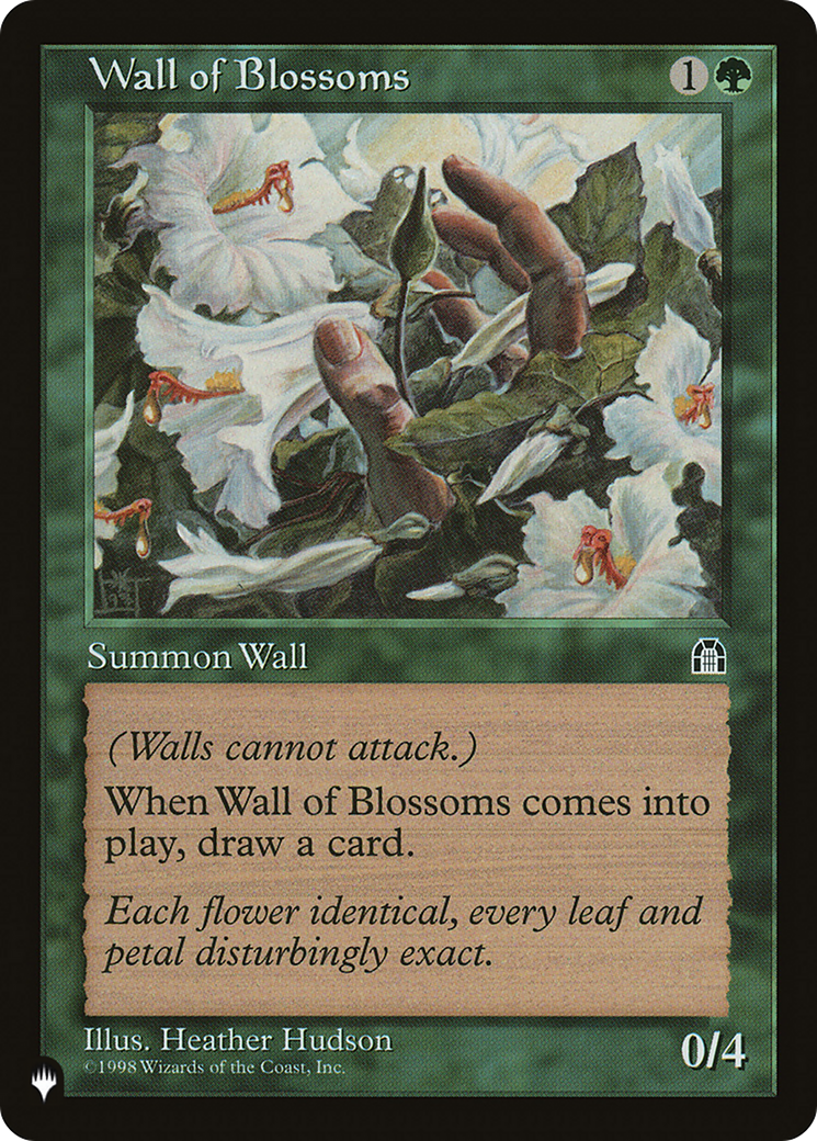 Wall of Blossoms [The List] MTG Single Magic: The Gathering | Red Claw Gaming