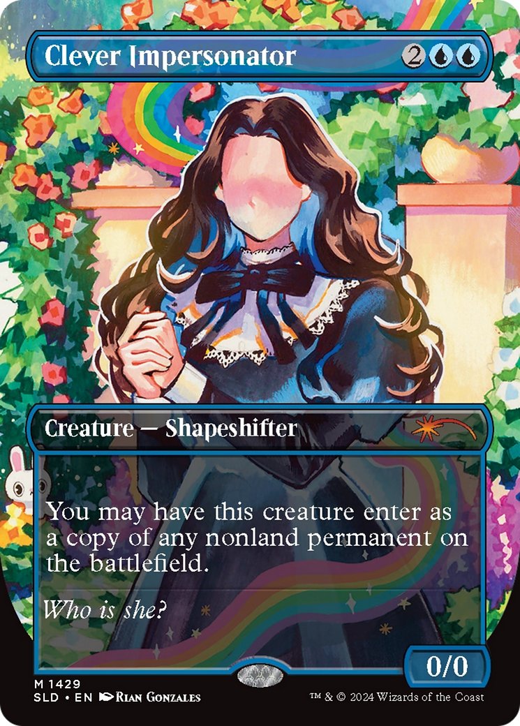 Clever Impersonator [Secret Lair Drop Series] MTG Single Magic: The Gathering | Red Claw Gaming