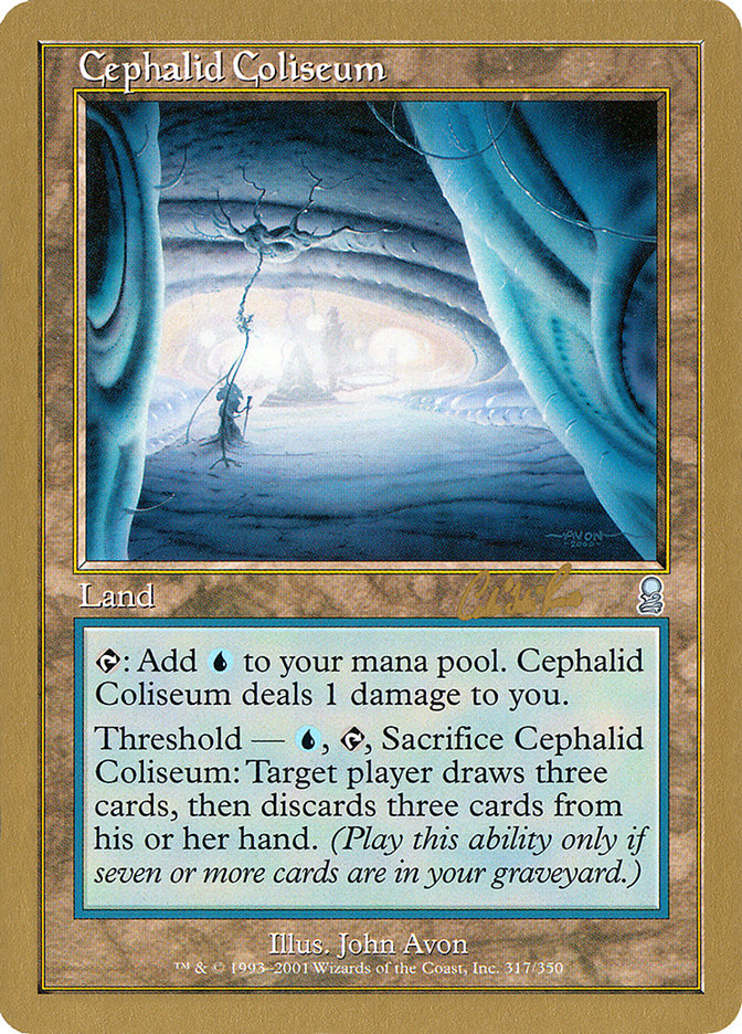 Cephalid Coliseum (Carlos Romao) [World Championship Decks 2002] MTG Single Magic: The Gathering | Red Claw Gaming