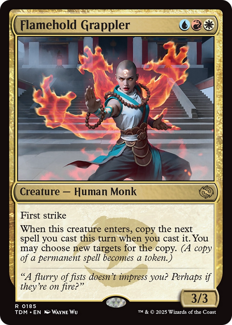 Flamehold Grappler [Tarkir: Dragonstorm] MTG Single Magic: The Gathering | Red Claw Gaming