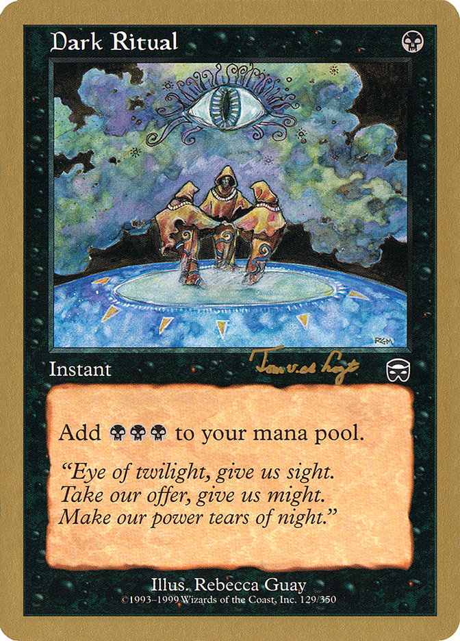 Dark Ritual (Tom van de Logt) [World Championship Decks 2001] MTG Single Magic: The Gathering | Red Claw Gaming