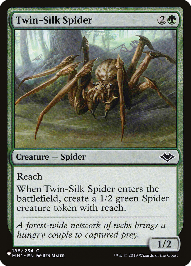 Twin-Silk Spider [The List] MTG Single Magic: The Gathering | Red Claw Gaming