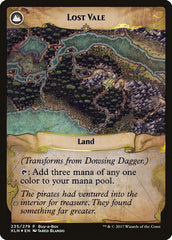 Dowsing Dagger // Lost Vale (Buy-A-Box) [Ixalan Treasure Chest] MTG Single Magic: The Gathering | Red Claw Gaming