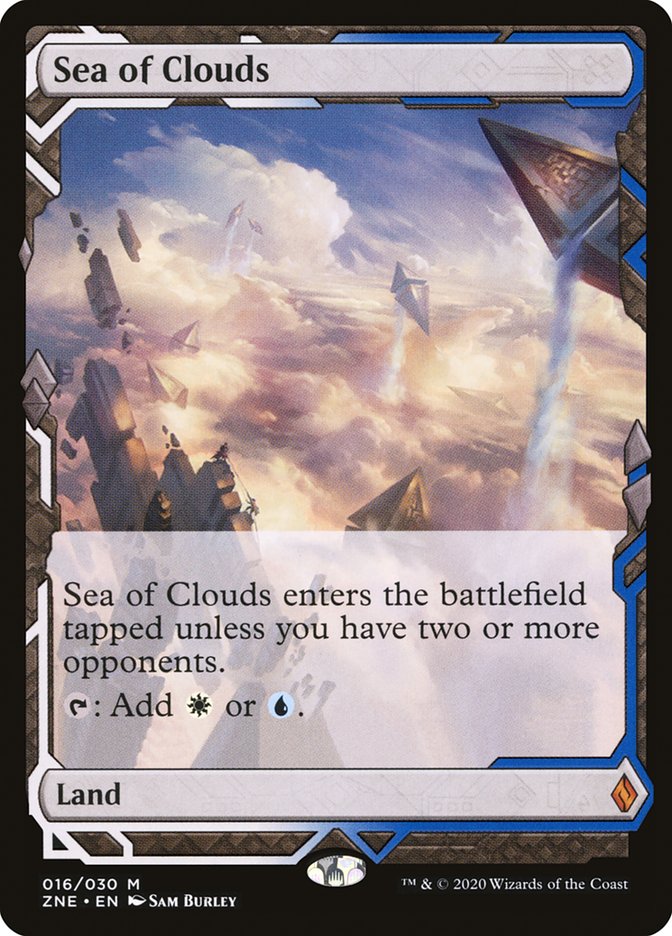 Sea of Clouds (Expeditions) [Zendikar Rising Expeditions] MTG Single Magic: The Gathering | Red Claw Gaming