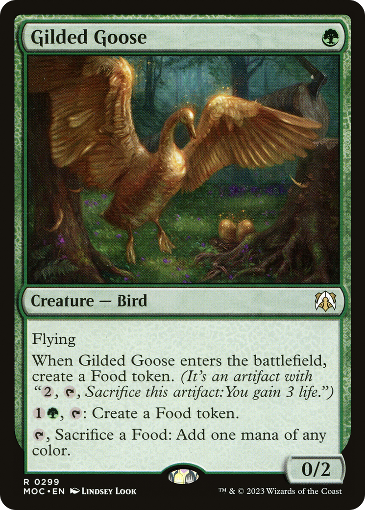 Gilded Goose [March of the Machine Commander] MTG Single Magic: The Gathering | Red Claw Gaming
