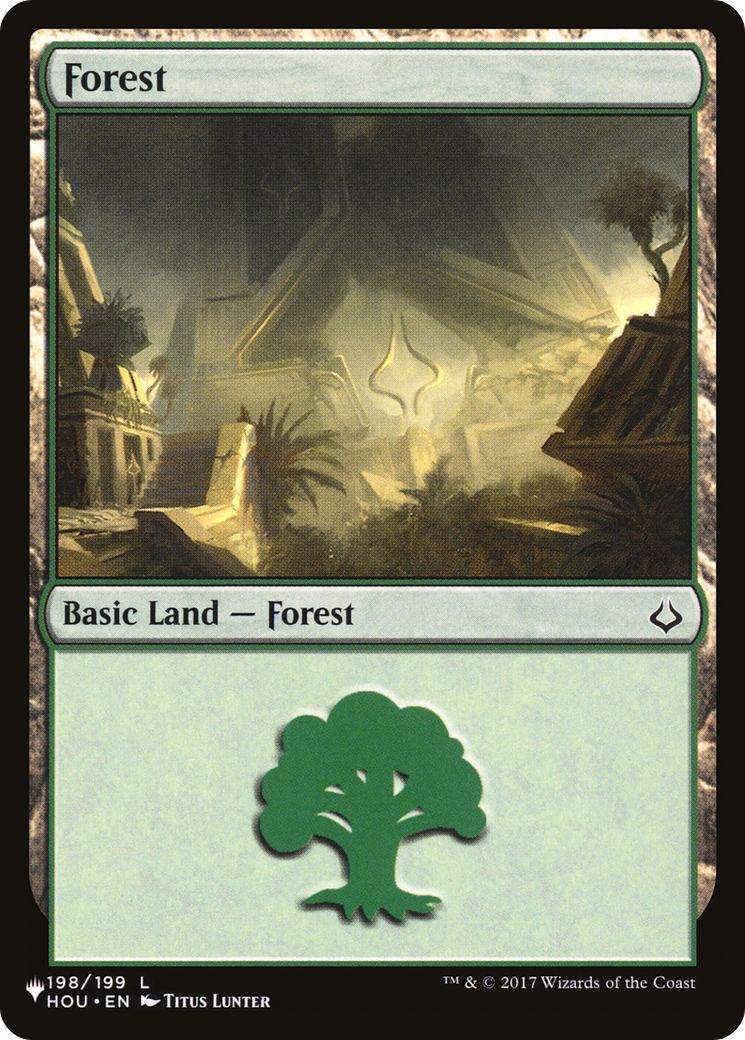 Forest (198) [Secret Lair: From Cute to Brute] MTG Single Magic: The Gathering | Red Claw Gaming