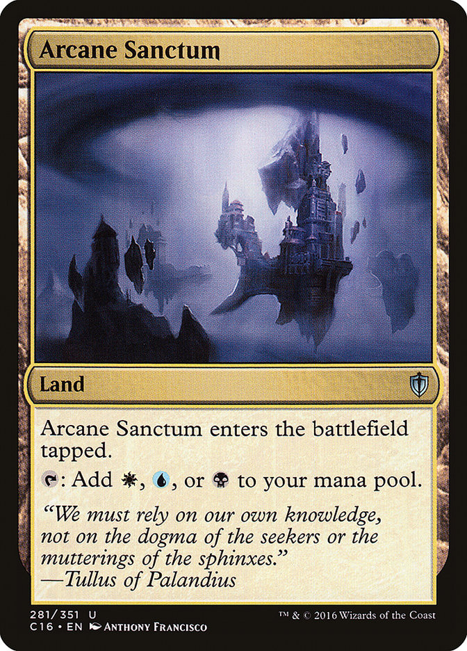 Arcane Sanctum [Commander 2016] MTG Single Magic: The Gathering | Red Claw Gaming