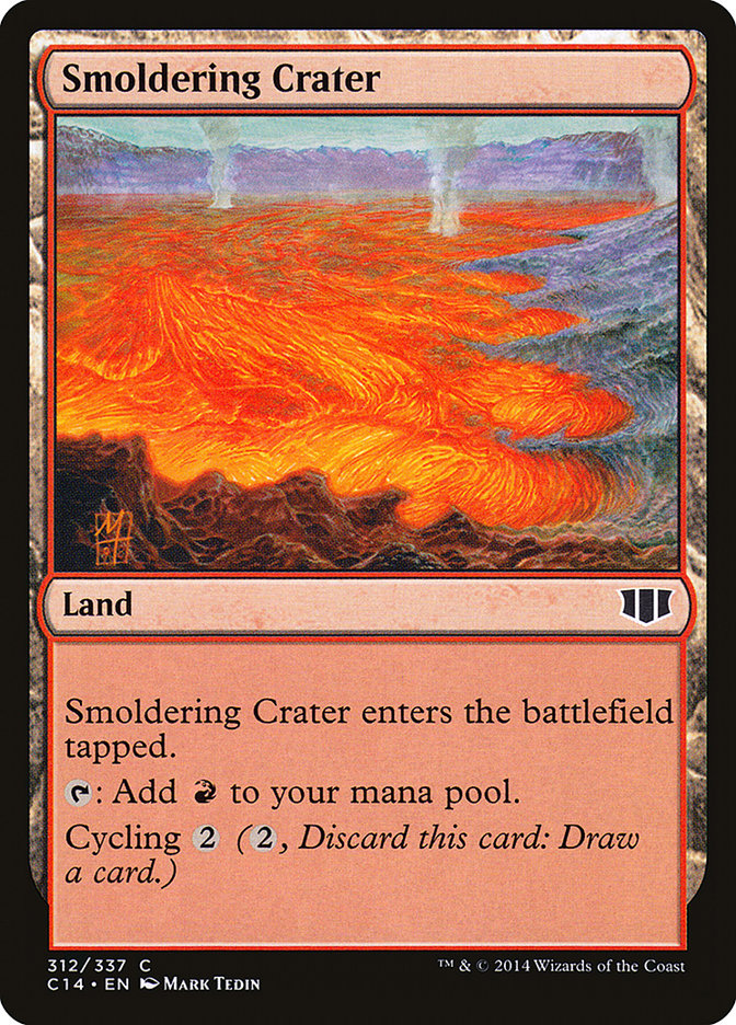 Smoldering Crater [Commander 2014] MTG Single Magic: The Gathering | Red Claw Gaming