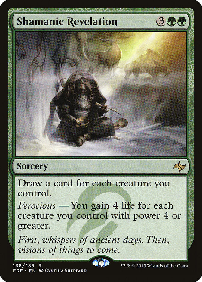 Shamanic Revelation [Fate Reforged] MTG Single Magic: The Gathering | Red Claw Gaming