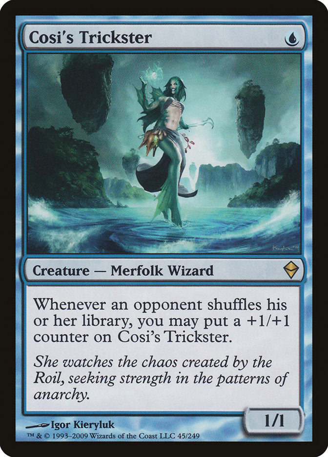 Cosi's Trickster [Zendikar] MTG Single Magic: The Gathering | Red Claw Gaming