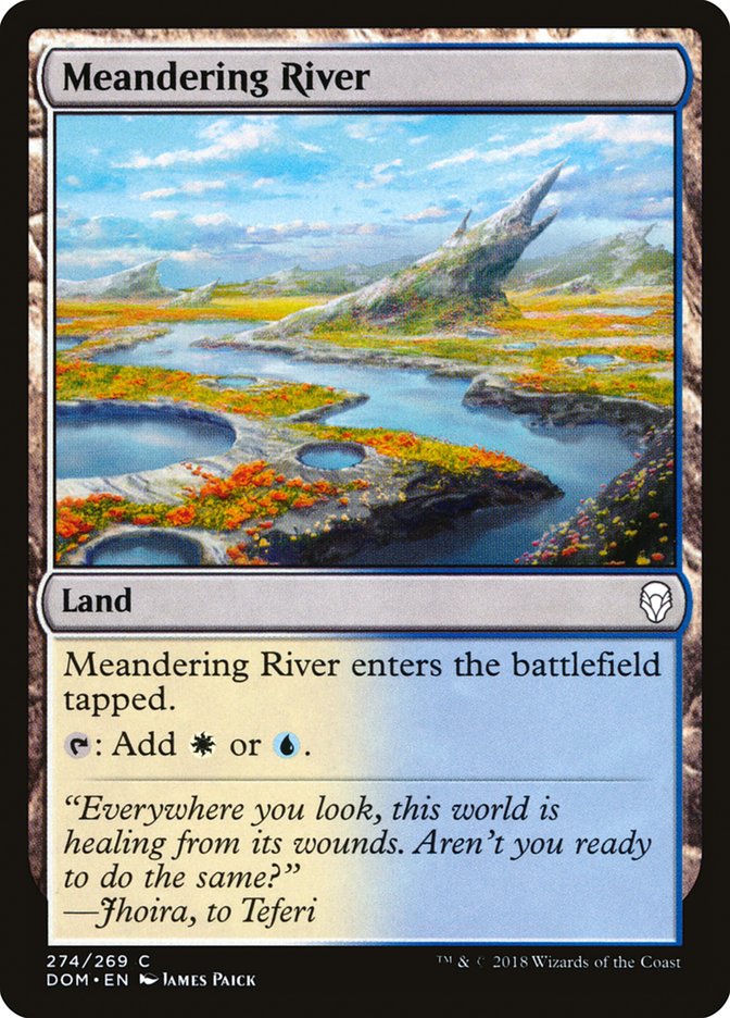 Meandering River [Dominaria] MTG Single Magic: The Gathering | Red Claw Gaming