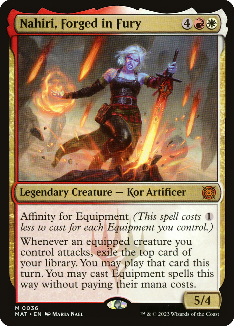 Nahiri, Forged in Fury [March of the Machine: The Aftermath] MTG Single Magic: The Gathering | Red Claw Gaming